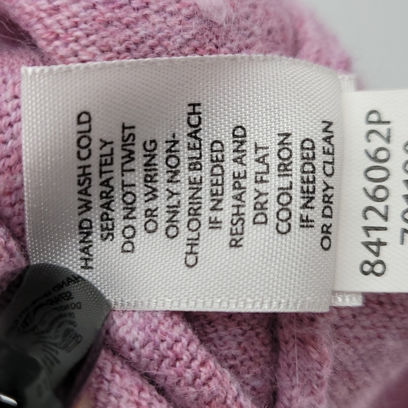 J Jill Cotton Angora Rabbit Blend Blouse Bell Scalloped Cuffs Scoop Neck Size MP - Picture 8 of 9